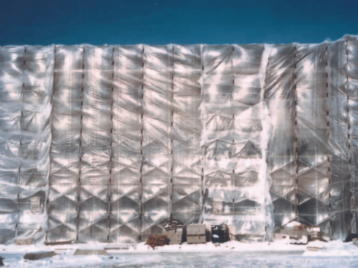 Clear woven greenhouse plastic covers are designed to provide maximum light exposure while still remaining durable.