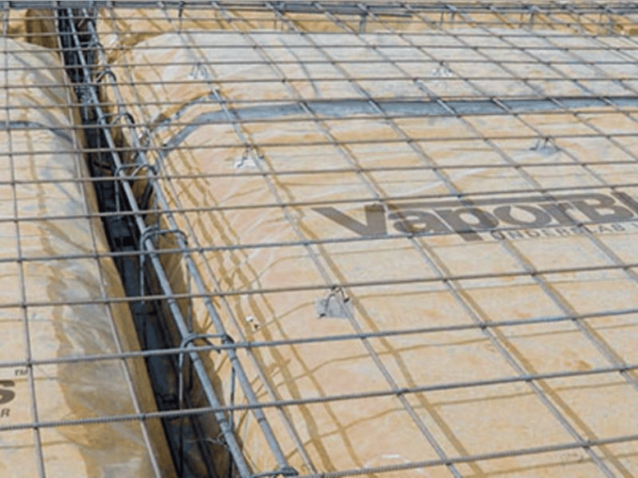 Vapor barriers for waffle foundations are help prevent moisture and are used as a protective shield.
