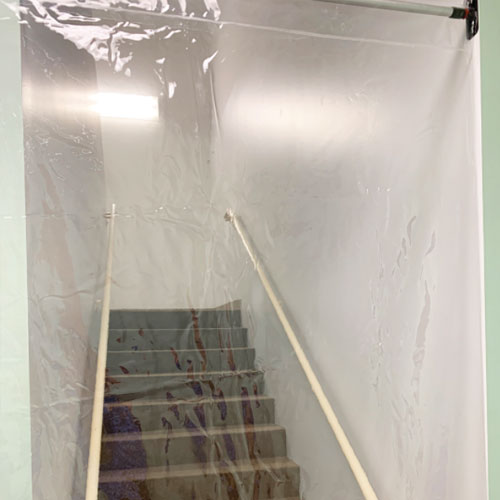 Clear Vinyl Plastic Protective Curtain Barriers