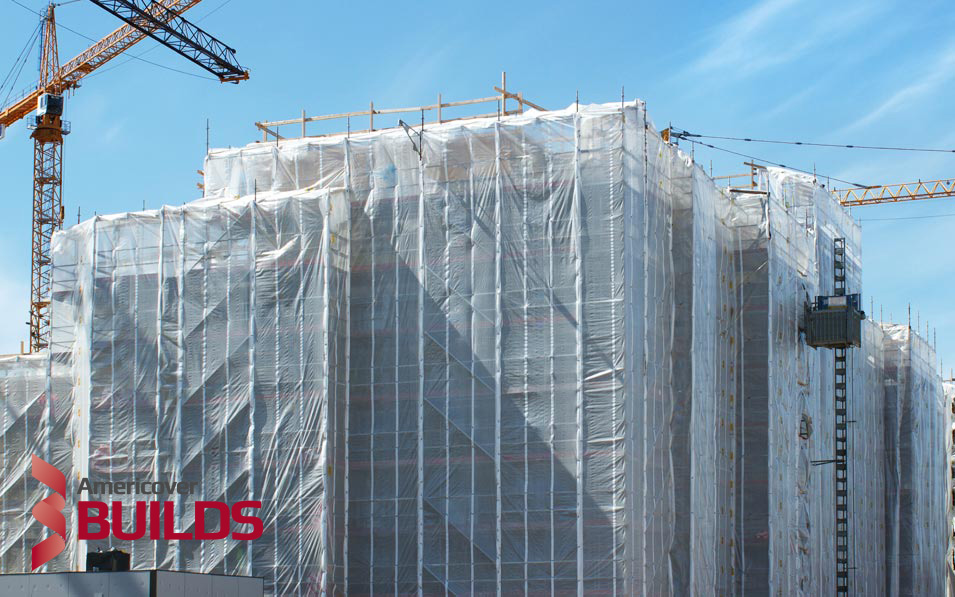 Reinforced poly sheeting for construction | Plastic sheeting & Polythylene for builders & contractors
